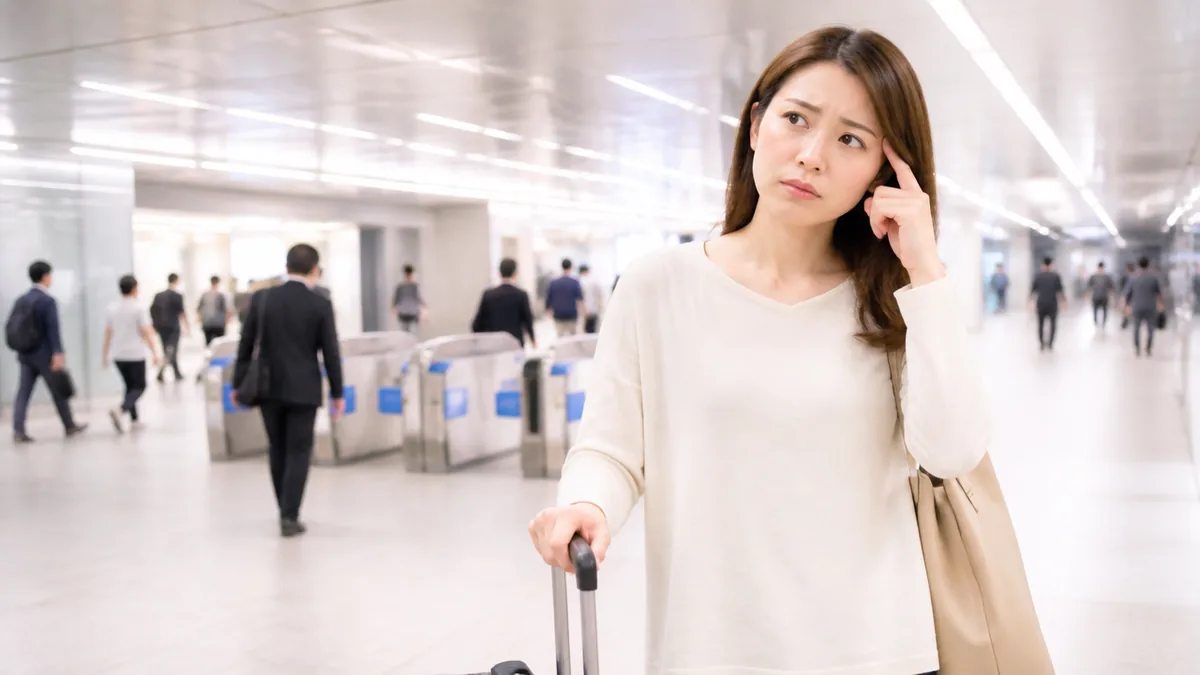 新幹線で着いた人がゲートウォークにたどり着けない本当の理由の解説画像