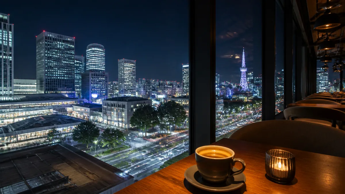 名古屋の夜カフェは何時まで開いている?終了時刻で4つの層に分かれますの解説画像