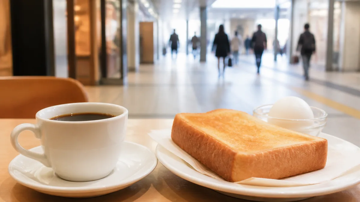 伏見珈琲館はドリンク代だけで朝食が付く|先に知っておきたい店の輪郭の解説画像