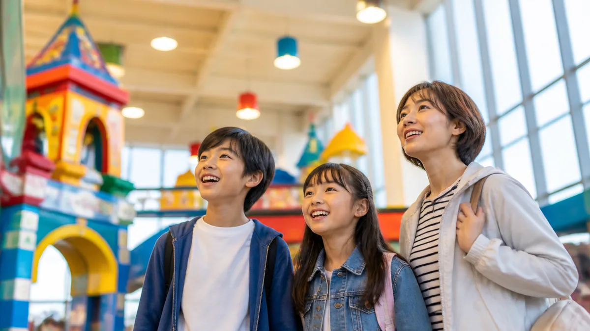 小学生・中学生は物足りない?6〜13歳と大人の楽しみ方の解説画像