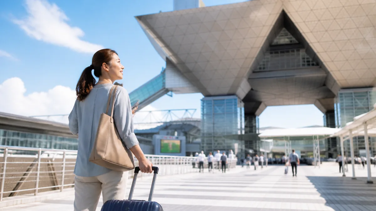 ビックサイト イベント 今日（10月1日）は6展示会が同時開催中の解説画像