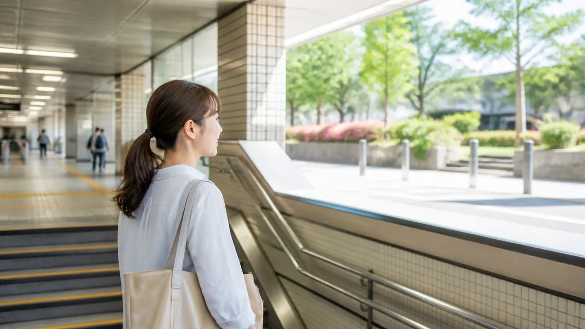 駅から徒歩10分、駐車場を当てにせずに行くには?の解説画像